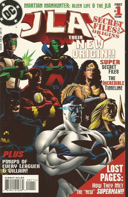 JLA  SECRET FILES AND ORIGINS (1997) #1 - Back Issue