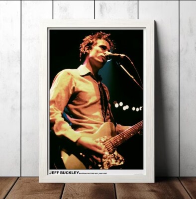 Jeff Buckley Concert Poster Music Fan Collectibles Vintage Music Poster