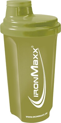 IronMaxx Eiweiß Shaker - Navy Green Blickdicht 700ml | Proteinshaker