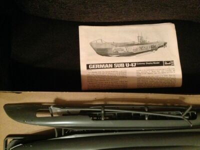 Revell 1/125 H-384 German Submarine U-47 Gunther Prien