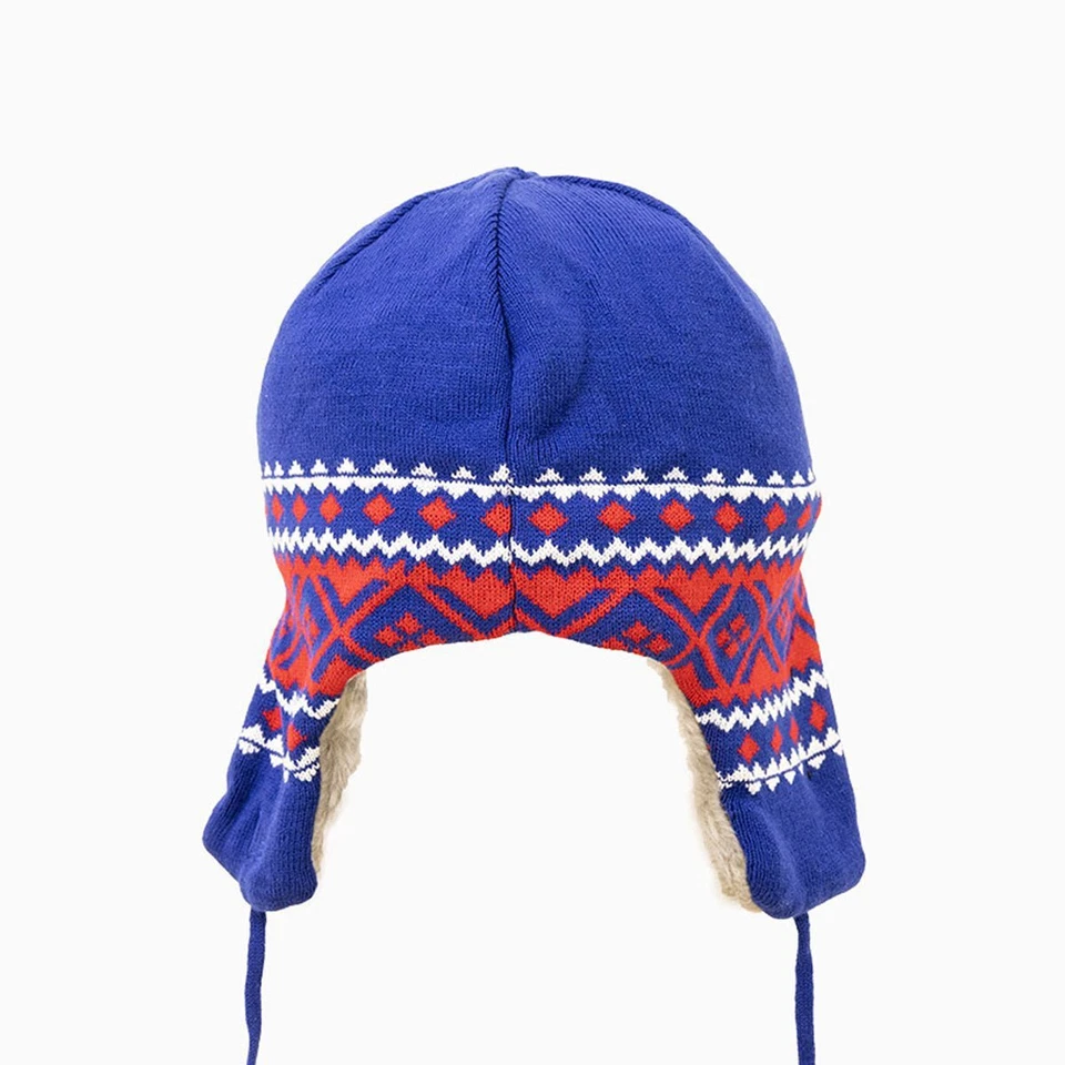 New York Giants NFL Casco Trampero Tejido Gorro Sombrero | Fanático del Fútbol Equipo de Invierno Foto 2 de 4