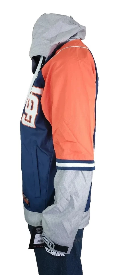 Chaqueta de snowboard Technine Big Leagues para hombre XL azul marino/gris atlético/naranja Foto 4 de 4