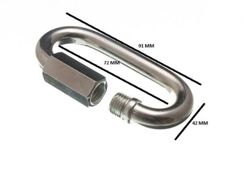 Quick Link Chain Repair Shackle 10mm 7/16 BZP ZP Pack Size 200