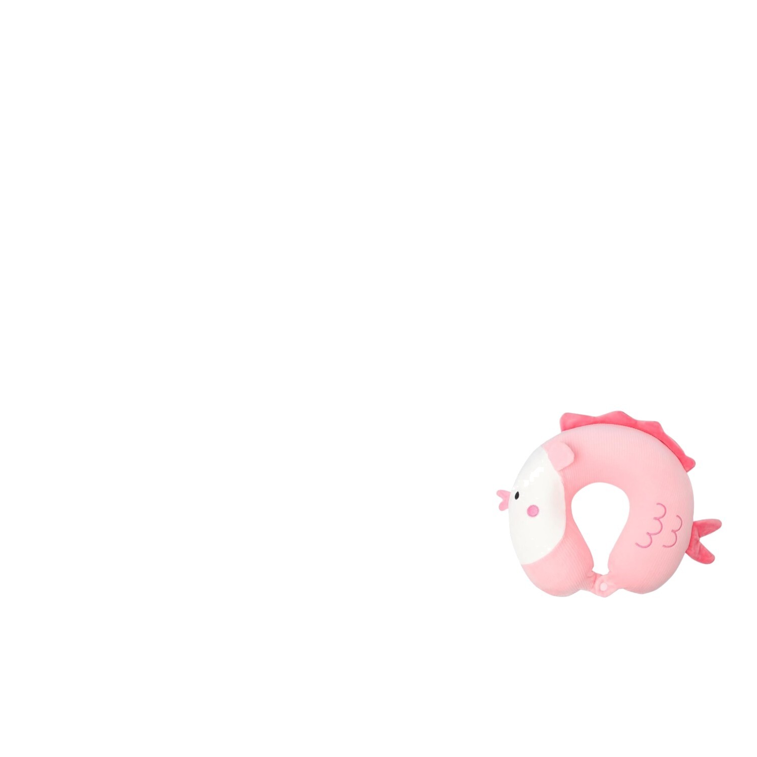 Cute Animal Neck Pillow and Eye Mask Travel Set for Toddlers  -image