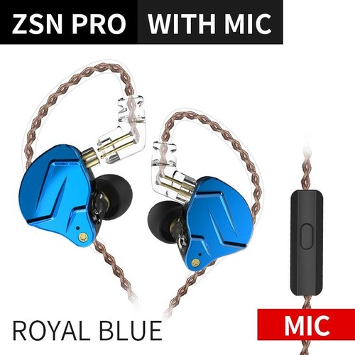 New KZ ZS10 PRO 10 Hybrid Technology Headphones Hifi Noise Cancelling Earphones - Afbeelding 19 van 22