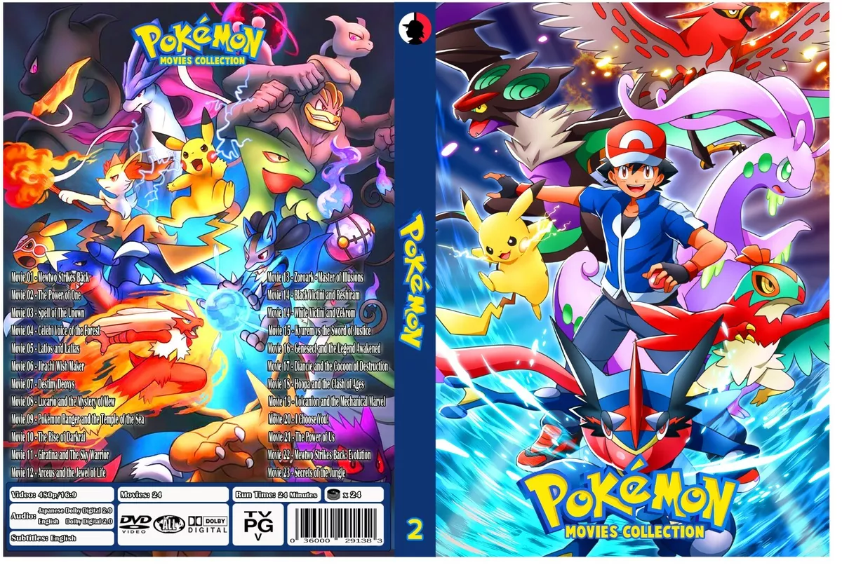 Pokemon Heroes Movie Poster Print (27 x 40) 