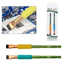2pcs IC Motherboard Cleaning Brush Glue Removal Brushed Phone Repair Tools Set