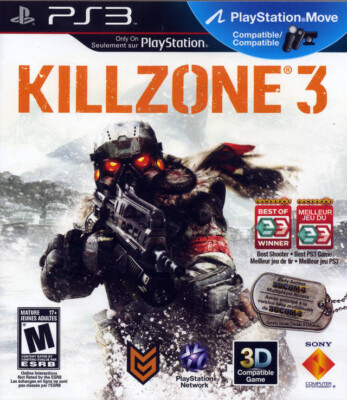Killzone 3 III (Playstation 3 PS3) Complete CIB! Tested / Works!