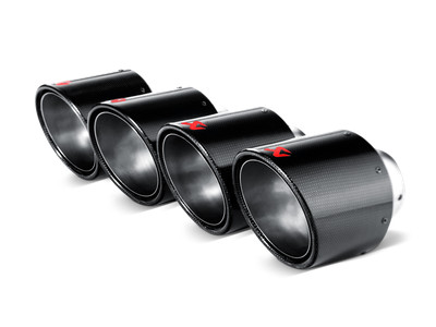 Akrapovic TP-NIR35C fits Chevrolet 06-13 Corvette ZO6/ZR1 (C6) Tail Pipe Set