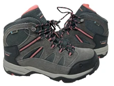 Hi-Tec Women's Bandera II WP Lace Up Hiking Boots Charcoal/Pink Size:6.5 101D