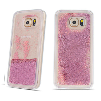 Treibsand Liquid Pearl Handy Tasche Hülle Case Für Apple iPhone XS Max ROSA GOLD