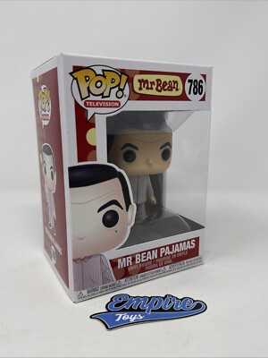 Mr. Bean in Pajamas #786 Mr. Bean Funko Pop! Television Free Shipping