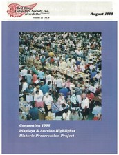sierpień 1998 wydanie Red Wing Collectors Newsletter