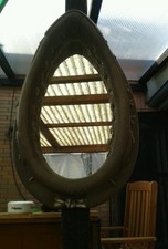 Kummet Pferdekummet aus Ton/Keramik mit Spiegel