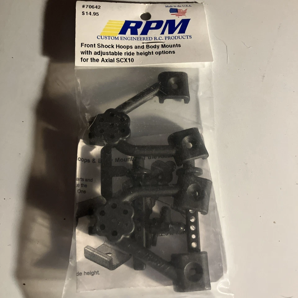RPM 70642 Shock Hoop & Body Mounts and 73452 Rock Slider Set SCX10 - Image 3 of 4