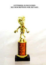 HALLOWEEN TROPHY ZOMBIE TRUNK OR TREAT COSTUME PARTY...ORANGE