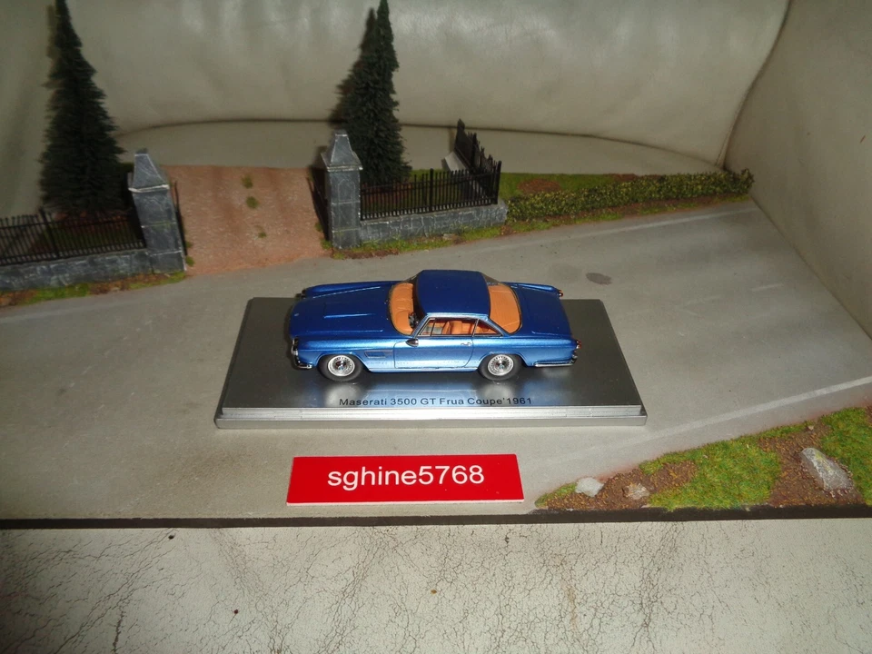 Kess 1/43 - Maserati 3500 GT Frua Coupé 1961 ( résine ) - ER #2 - Photo 3/4