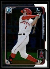 Jared Foster 2015 Bowman Chrome Draft 1st Bowman Card  #101
