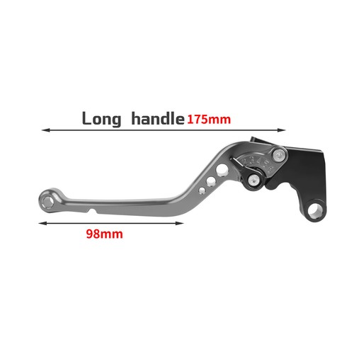 CNC Long Brake Clutch Levers For Honda CRF1100L CRF1100 Africa Twin 2017-2021 - Picture 2 of 12