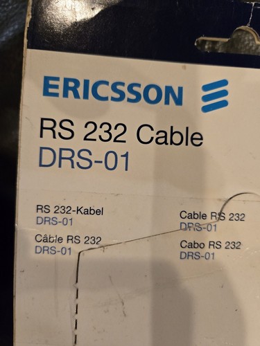 Ericsson RS 232 Cable DRS-01 DPY901227 Phonebook Manager/Wireless Modem Operat. - Picture 9 of 9