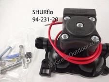 SHURflo 2088-554-144 Pump Parts Upper Housing /w Switch Kit 94-231-20 Original 