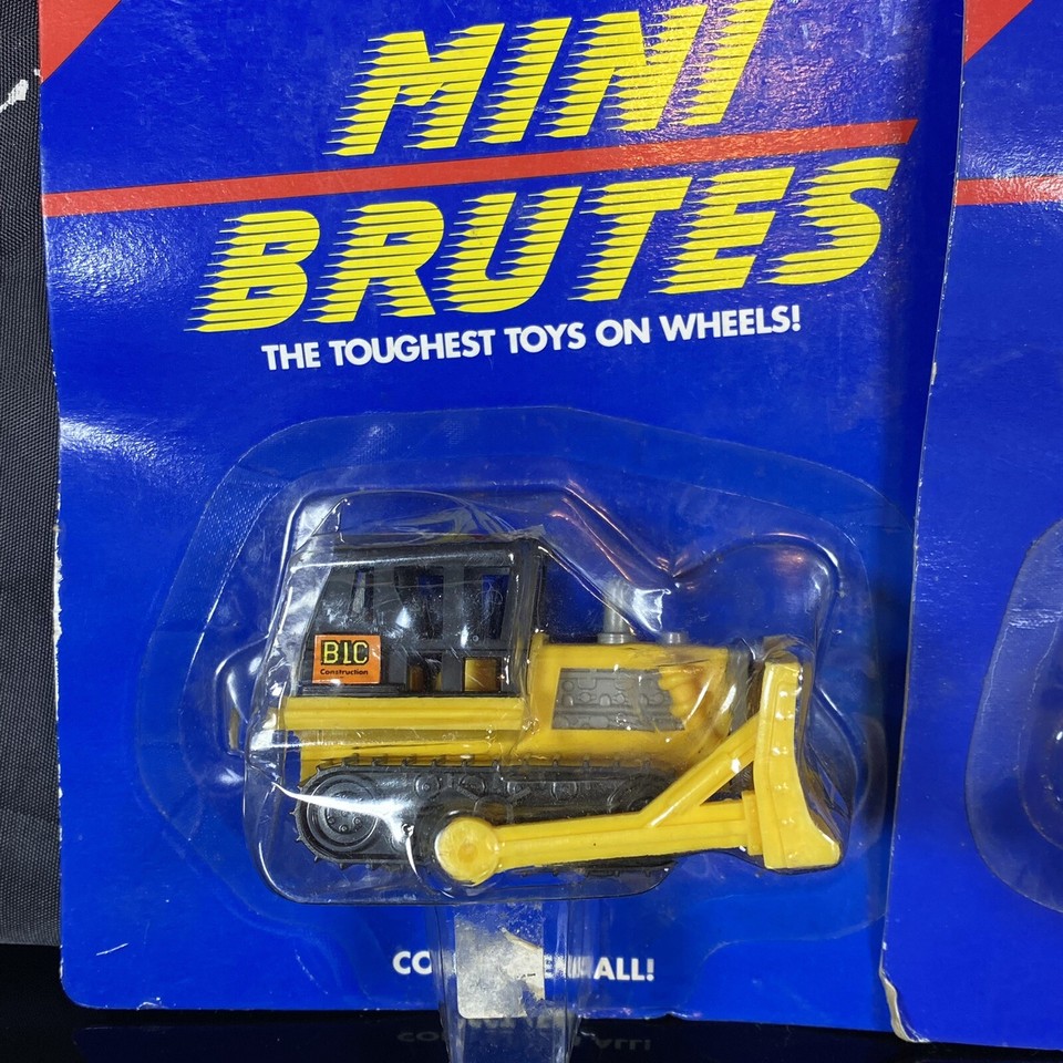 Vintage Buddy L Mini Brutes 1993 Set Of 2 SLM INC Excavator Tractor