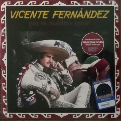 VICENTE FERNANDEZ - Por Tu Maldito Amor (2022 Sony) Vinyl - NEW
