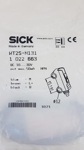 Sick WT2S-N131 Inductive Proximity Sensor 1022663 - Unused Sealed - Picture 1 of 11