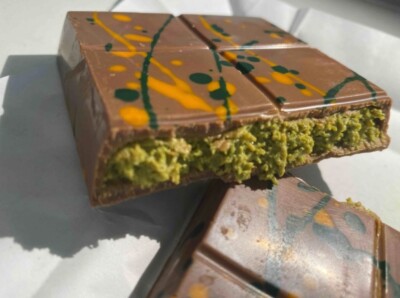 Fix Dubai Chocolate Pistachio flavour Chocolate bar 230 grams /for