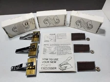 Vintage Cosco Embosser Metal  Inserts