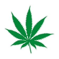Marijuana Leaf Weed Legalize Car Vinyl Sticker - SELECT SIZE
