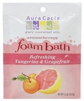 Aura Cacia Tangerine And Grapefruit Aromatherapy Foam Bath - 2.5 Oz (pack 6) Aura Cacia Tangerine And Grapefruit Aromatherapy Foam Bath - 2.5 Oz (pack 6)