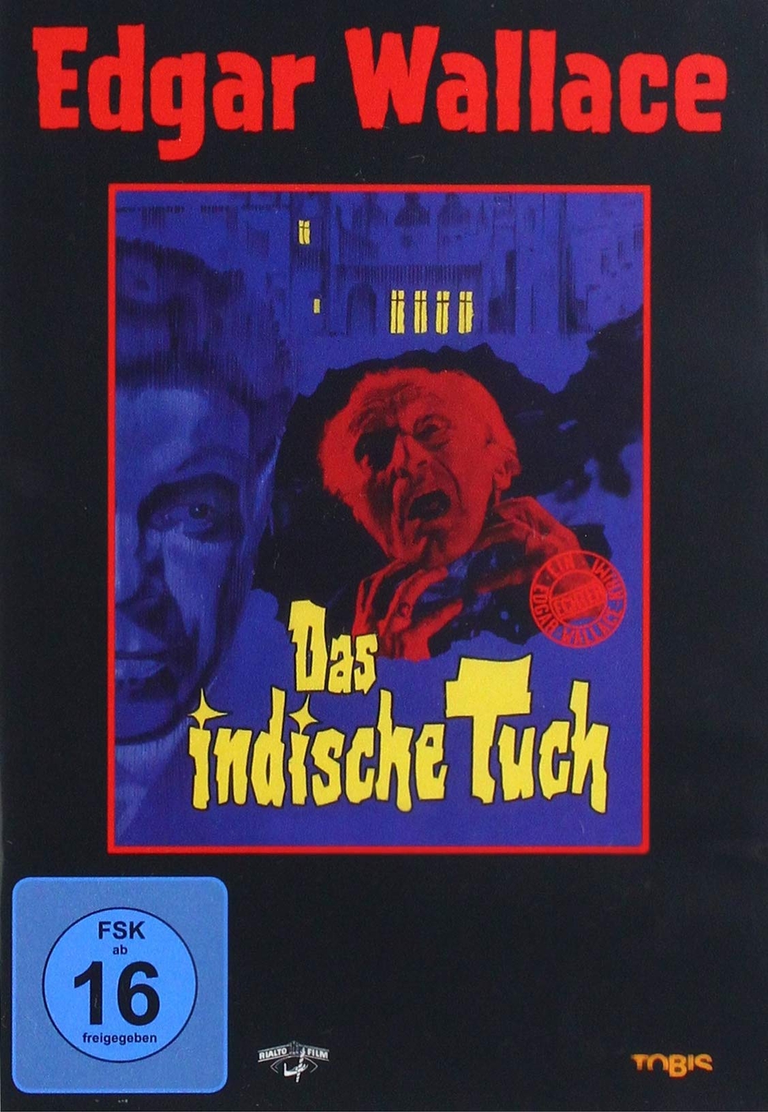 Das indische Tuch - Edgar Wallace (DVD) Heinz Drache Corny Collins Klaus Kinski