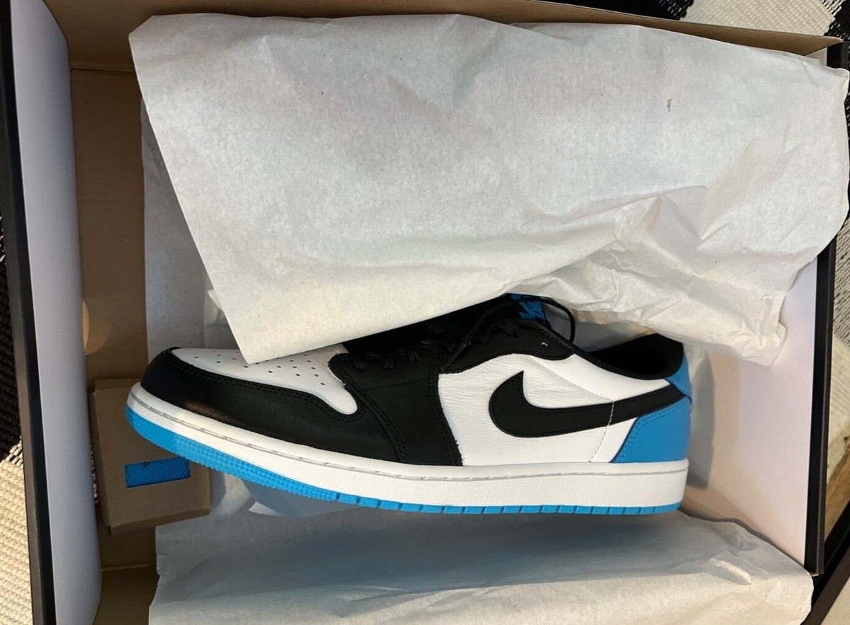 Size 14 - Jordan 1 Retro Low OG UNC Dark Powder Blue - New  display picture 1