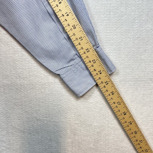 Polo Ralph Lauren Crane Button Down Hemd Herren XL blau weiß kariert - Bild 9 von 9