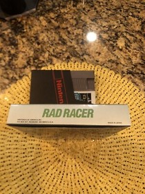 Rad Racer (NES Nintendo) CIB completo di scatola, cartuccia, manuale (occhiali 3D)