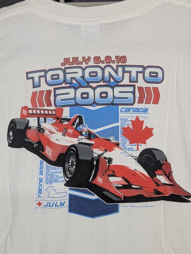 T-Shirt IndyCar Toronto Canada 2005 Gildan Indy Race Fans Gift XL