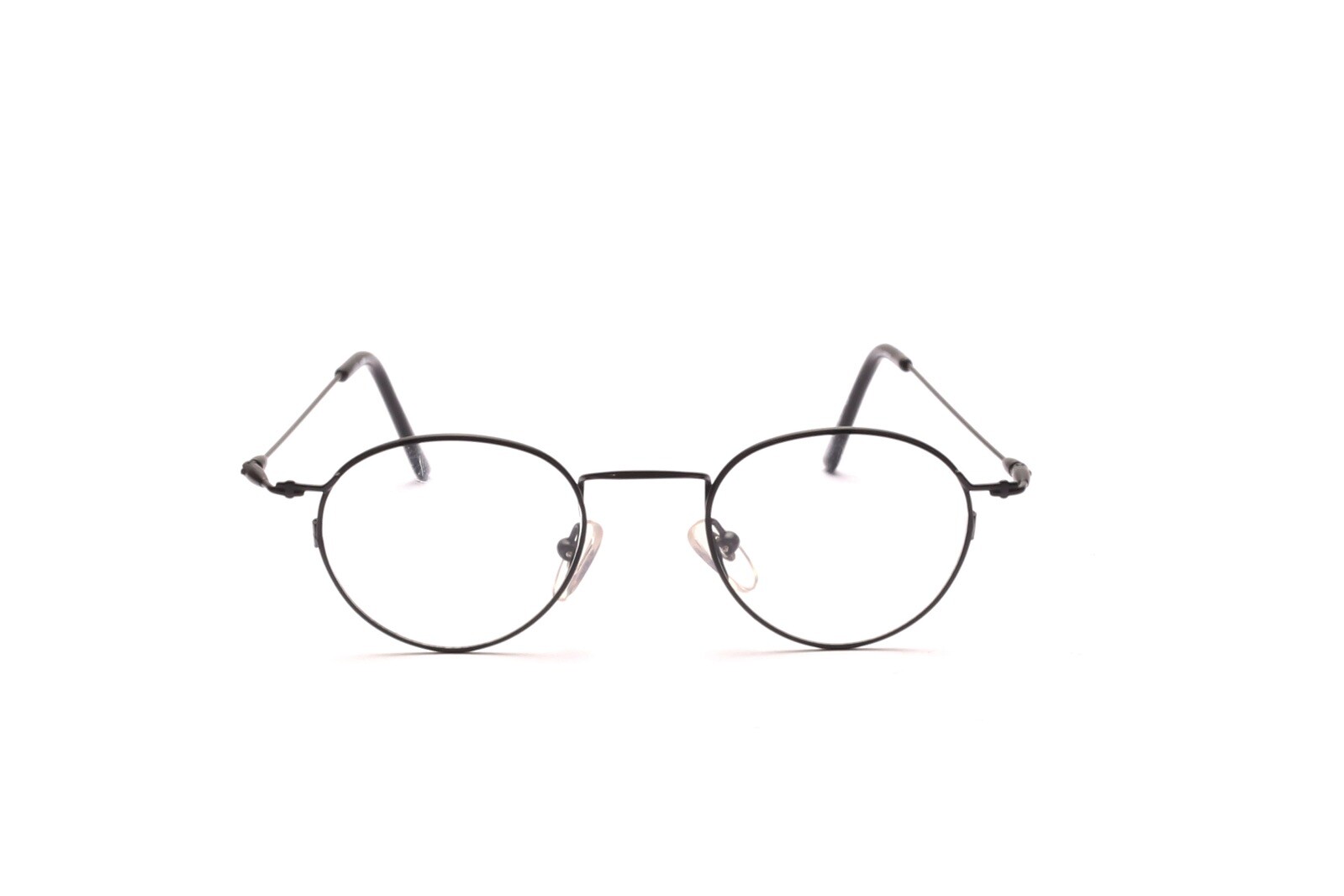 Brille Fassung Panto Metall Herren Damen Schwarz современный дизайн 42-22 мм F5 13790₽