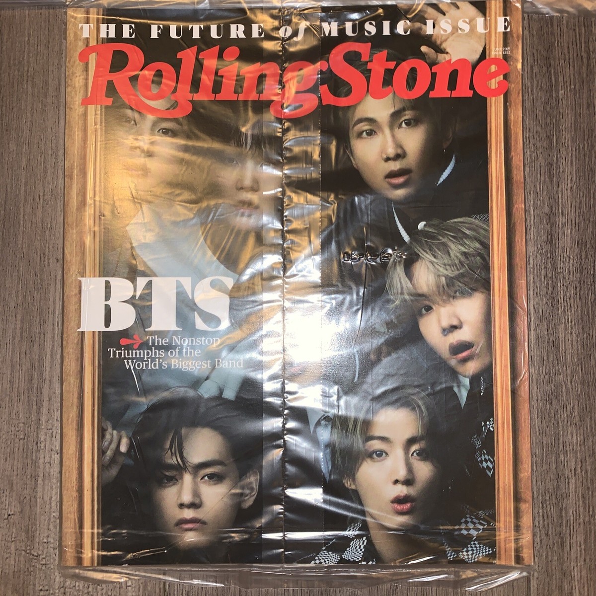 【未開封】　Rolling Stones マガジン　BTS コレクターセット ROLLING STONE 'JUNE 2021 SPECIAL COLLECTOR'S BOX SET - BTS