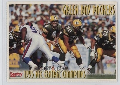 1996 Sentry Foods Green Bay Packers Sheet Singles Sunday September 17 1995 qp4