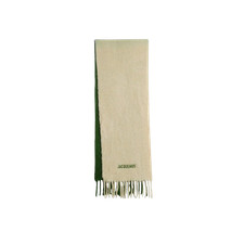 Jacquemus Gradient Moisson Scarf Multi Khaki