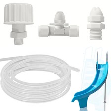 Pool Slide Water Sprayer Kit 2 Water Spray Nozzles and 1 Water Hose Connector...