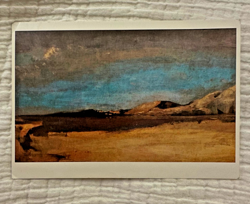 UNPOSTED  ART 4 X 6 POSTCARD - ODILON REDON - La Mer à Morgat - Musée des Beaux-