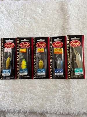 LUCKY CRAFT MOONSAULT CB-200 CB-250 BEVY SHAD 75 Set of 5