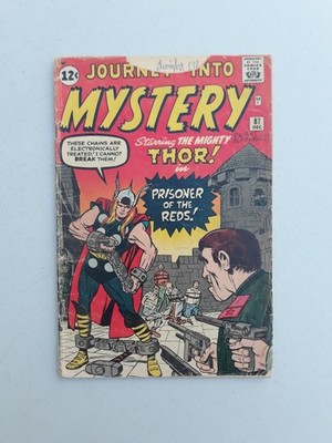 Journey Into Mystery Thor 87 Marvel Comics 1962