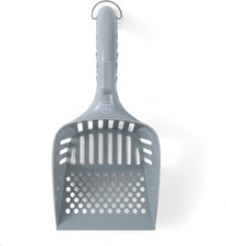 Litter Scoop - Deep Shovel with Ergonomic Handle Grip for Cat Litter