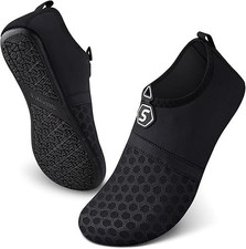 Water Shoes Quick-Dry Aqua Socks Barefoot Slip-on for Beach Pool Swim River Y...
