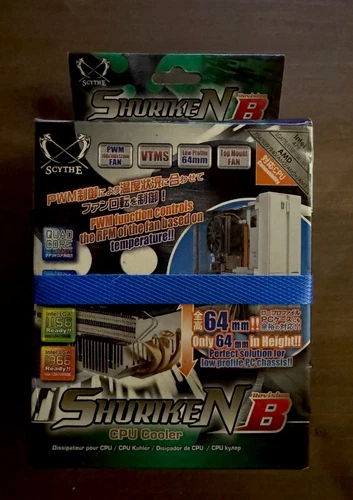 SCYTHE - SHURIKEN B REVISION - CPU COLLER - SCBSK 1100 - NEUF - MINT IN BOX