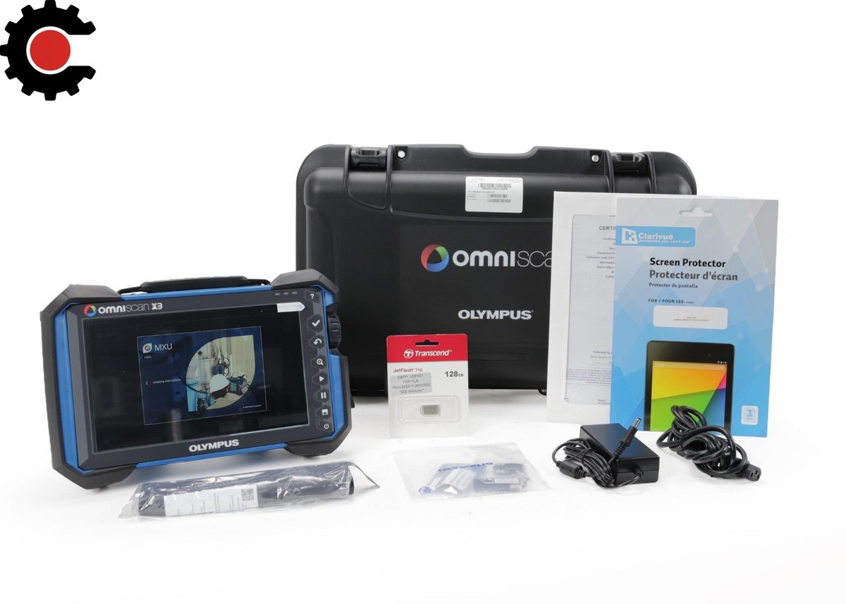 Evident Olympus OmniScan X3 32:128PR Phased Array Flaw Detector | eBay