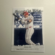 2026 Topps Series 1 Mike Trout Greatest Hits